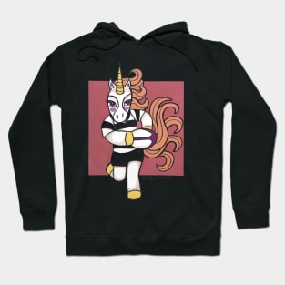 Rugby Unicorn - NZ Provincial colors - Animals of Inspiration Hoodie
